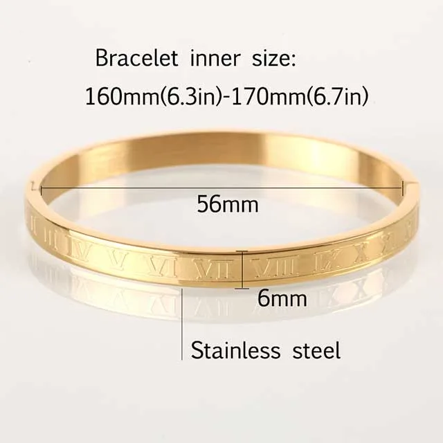 roman numeral stainless steel bracelet egbt351 gallery img 4 jpg