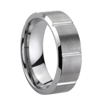 8mm simple stainless ring egr057 featured img