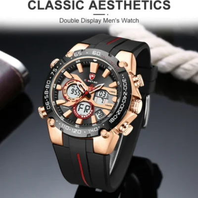 cheetah digital silicone men watch ch1611 gallery img 1