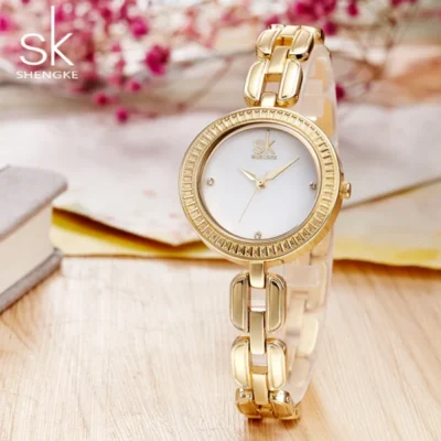 sk stainless steel women watch k0003 gallery img 1