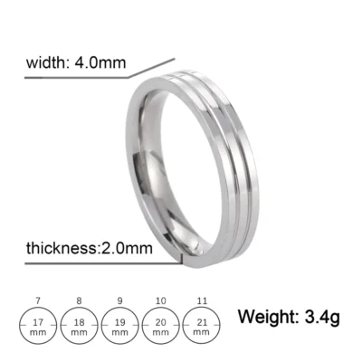 4mm simple unisex ring egr016 featured img