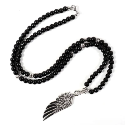 5 shapes shiny beads necklaceegn145 featured img