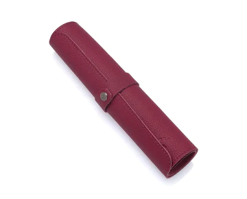 westpolo dizzy genuine leather mousepad – claret red gallery img 1