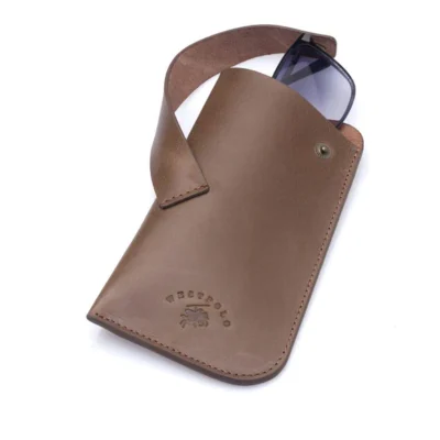 westpolo lonex genuine leather glasses case – khaki featured img