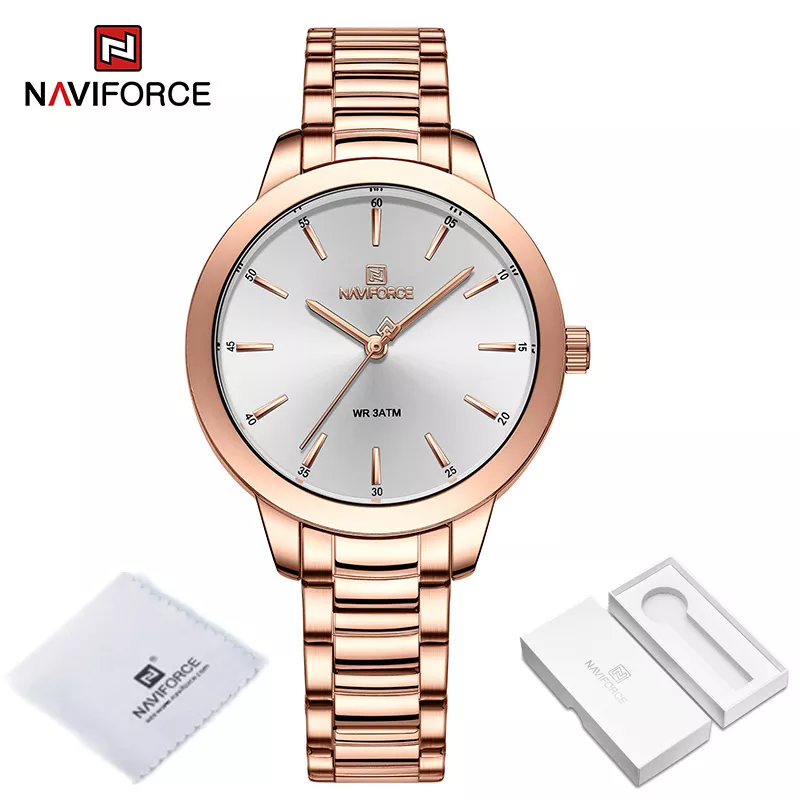 NAVIFORCE Business Watches for Women Quartz Waterproof Clock Stainless Steel Strap Luxury Bracelet Wristwatches Relogio Feminino.jpg .jpg 4