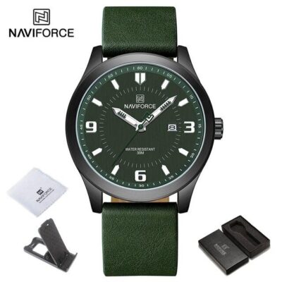 NAVIFORCE Leather Watches for Men Warterproof Sports Top Brand Luxury Clock Male Business Quartz Wrist Watches.jpg 640x640 1