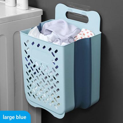 Large Capacity Laundry Basket Bathroom Wall Mounted Clothes Storage Basket Household Foldable Pants Jacket Storage Bag.jpg 640x640 4