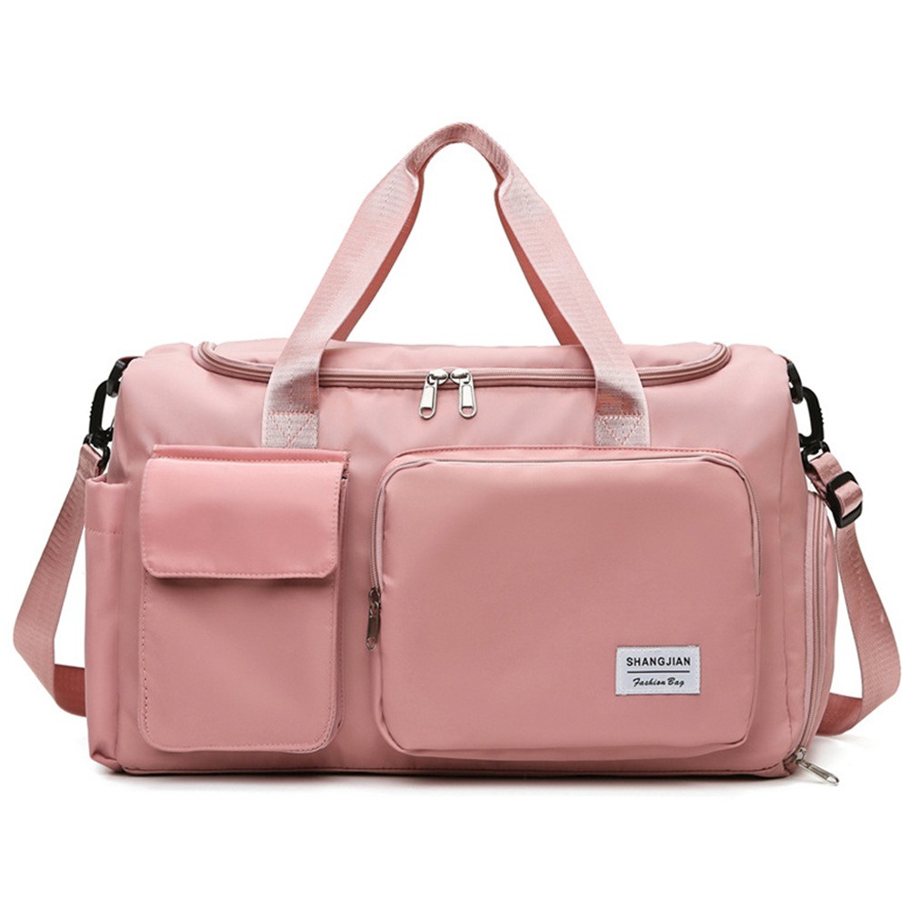 Oxford Gym Bag Women Men Weekend Bag Dry Wet Separation Training Fitness Bag Large Capacity for