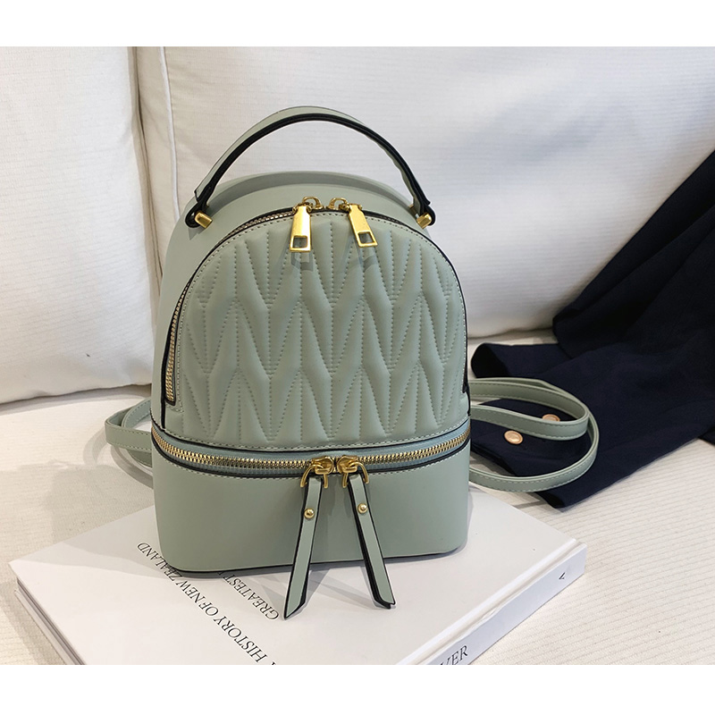 Sac dos en cuir de couleur unie pour femmes petits sacs bandouli re de styliste sac 1 1