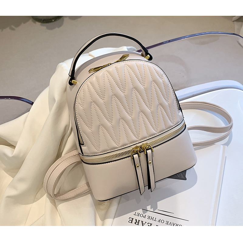Sac dos en cuir de couleur unie pour femmes petits sacs bandouli re de styliste sac 2