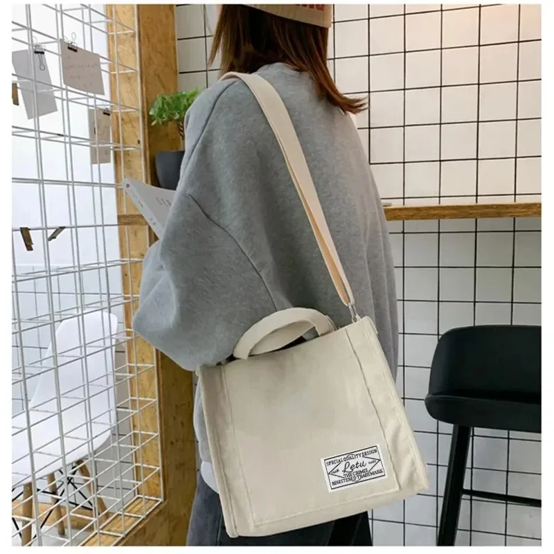 Minimalist Corduroy Small Square Shoulder Bag Casual Crossbody Purse for Women | Stylish & Lightweigh (EGB266) - Image 5