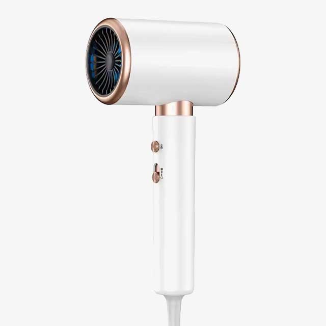 High-Speed Hair Dryer with Turbine Airflow - Low Noise, Constant Temperature & Quick Drying - Professional Salon-Quality Drying for Home Use