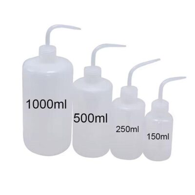 1PC 500ml Transparent Watering Pot – Long Curved Spout, Versatile Spray Bottle & Liquid Container for Plants & More