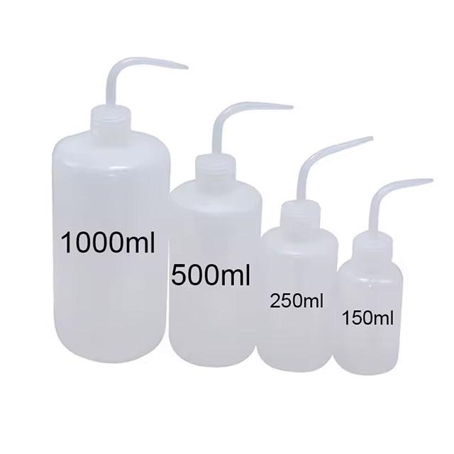 1PC 500ml Transparent Watering Pot β Long Curved Spout, Versatile Spray Bottle & Liquid Container for Plants & More