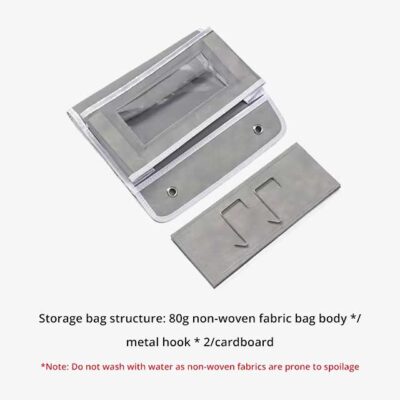 1pc Four-Layer Door Hanging Fabric Organizer Bag – Storage for Sundries, Underwear, Socks & Accessories