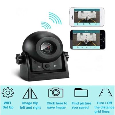 UZONE Wireless Reversing Camera & iOS for Car, Trucks, RVs | MS-305WF