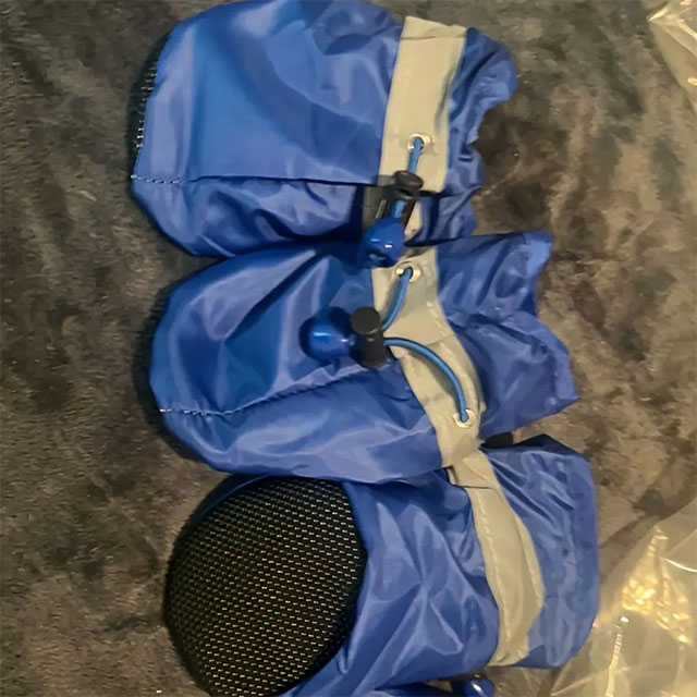 4PCS Water-Resistant Dog Shoes for Small Dogs β Protect Your Pet's Paws & Keep Them Dry | Non-Slip Puppy Boots, Ideal Christmas Gift - Image 2