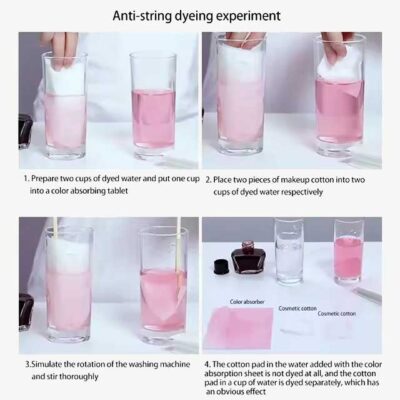 50PCS Laundry Tablets – Anti-Staining Clothes Sheets, Color Mixing, Laundry Soap & Detergent for Clean Clothes