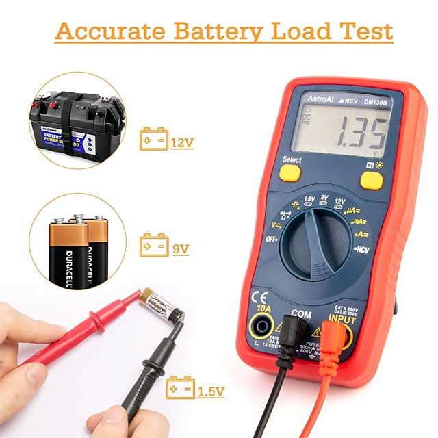 AstroAI DM130B Digital Multimeter