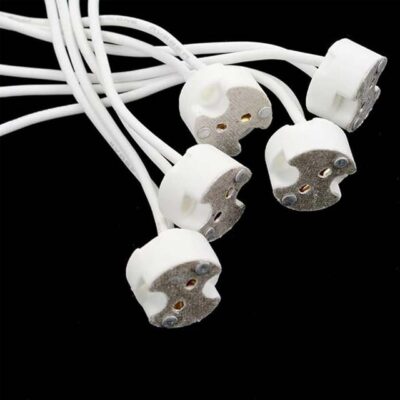 Nastyaer 5/10PCS LED Bulb Holder | MR11 MR16 GU5.3 G4 Base Socket for Halogen & LED Lights