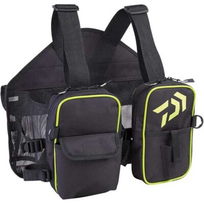 Daiwa - Chest Pack Black-Green Eco - GWNVE