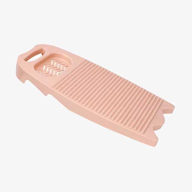 Durable Large Hand Wash Plastic Washboard with Non-Slip Laundry Board & Soap Trough – Essential Household Clothes Cleaning Tool