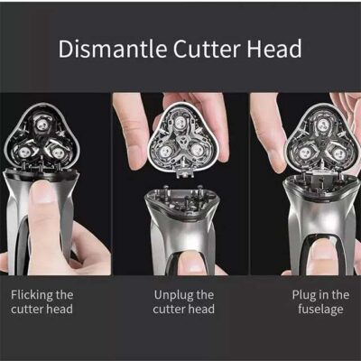 Enchen Blackstone-1 Triple Head Shaver - for Blackstone 3D & SO White ES3 - Silver