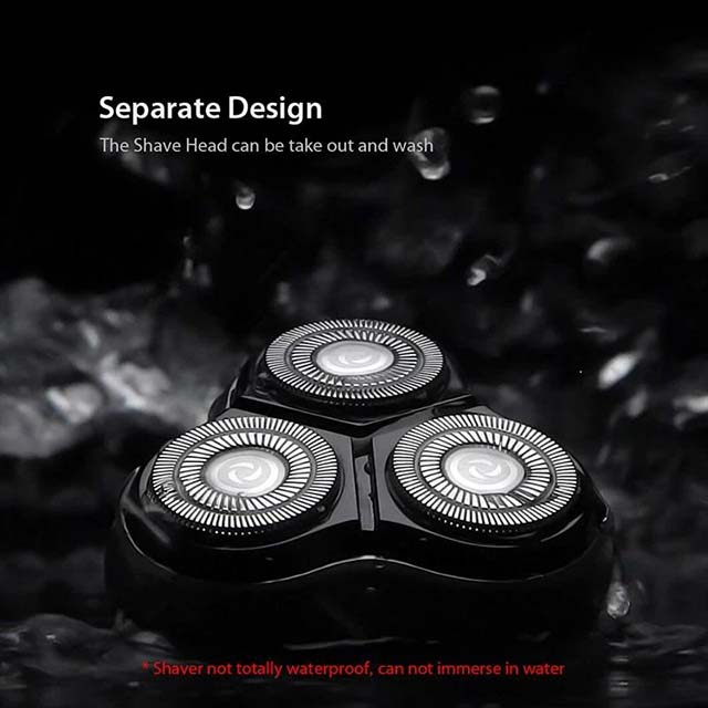 Enchen Blackstone-1 Triple Head Shaver - for Blackstone 3D & SO White ES3 - Silver