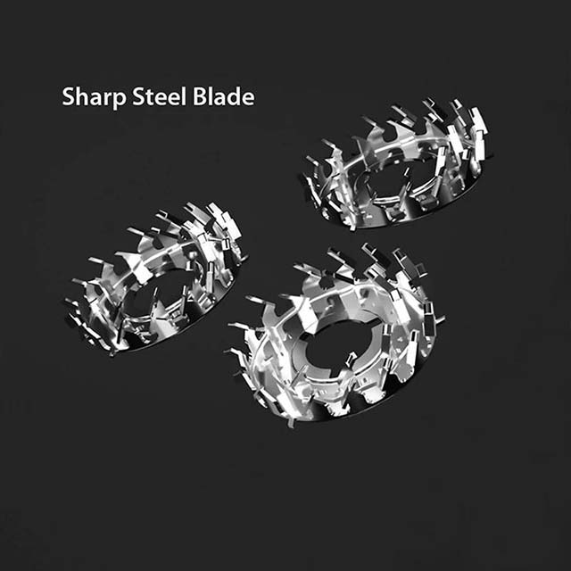 Enchen Blackstone-1 Triple Head Shaver - for Blackstone 3D & SO White ES3 - Silver