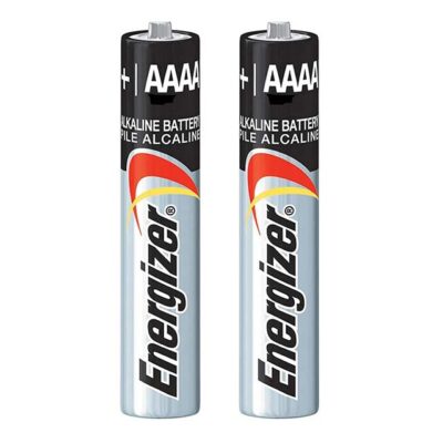 Energizer AAAA Batteries - 1.5 Volt Battery AAAA Alkaline - 2 Count