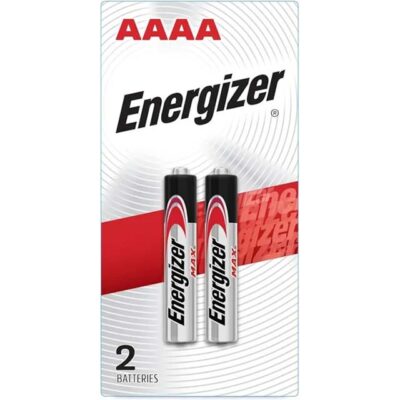 Energizer AAAA Batteries - 1.5 Volt Battery AAAA Alkaline - 2 Count