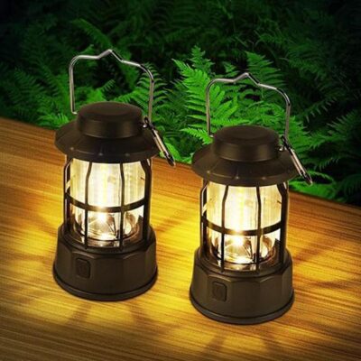 Flintronic Retro Camping Lanterns
