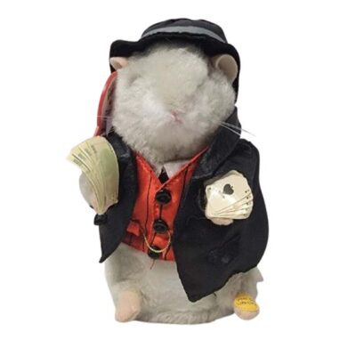 Gemmy 2003 Dancing & Singing Maverick Hamster Gambler – Maverick With Tag