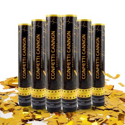 Gold Confetti Poppers