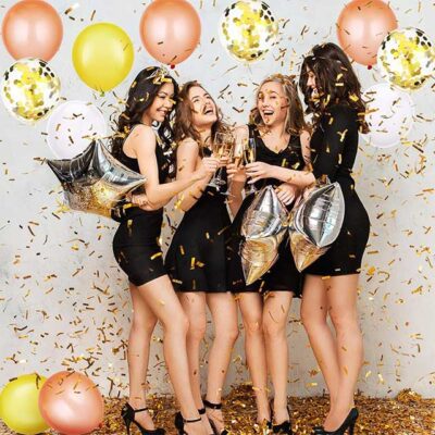 Gold Confetti Poppers