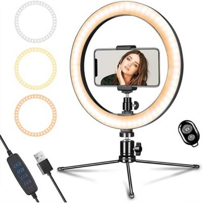 LED Ring Light with Tripod Stand