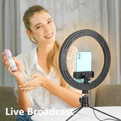 LED Ring Light with Tripod Stand