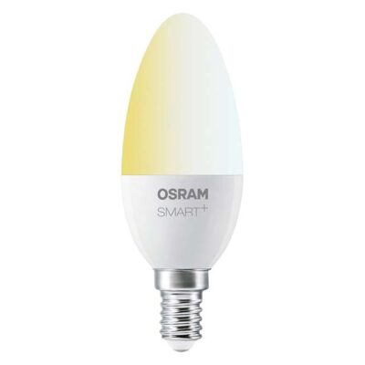 OSRAM Smart+ LED ZigBee E14 Smart Bulb – Dimmable Warm White to Daylight (2000K-6500K) | Alexa Echo Plus, Echo Show 2nd Gen & Philips Hue Bridge Compatible