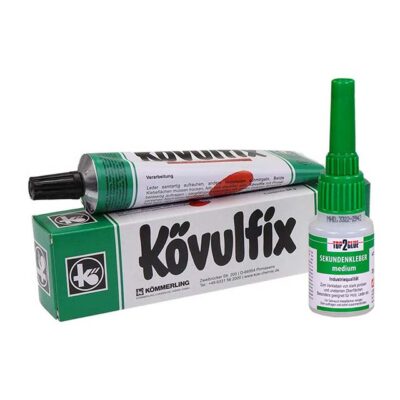 Langlauf Schuhbedarf® Shoe Glue Set - 20g Superglue & 60g Kömmerling Kövulfix Record Adhesive for Durable Shoe Repairs