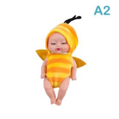 Mini Kawaii Baby Sleeps Doll