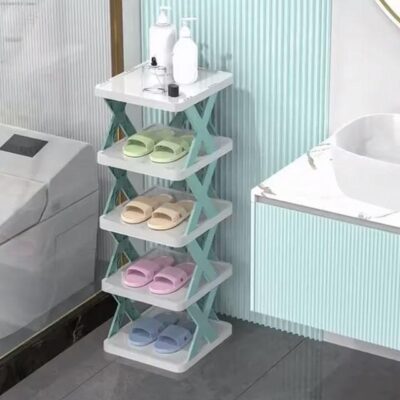 Multi-Layer Shoe Storage Rack | Detachable Shoe Organizer Shelf for Bedroom & Indoor Use | Space-Saving Storage Cabinet