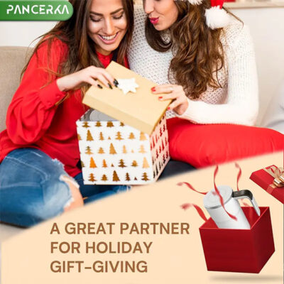 PANCERKA Rechargeable Self-Stirring Coffee Mug with Temperature Display – USB Charging, Sealed Travel Tumbler for Milk, Chocolate & Mocha