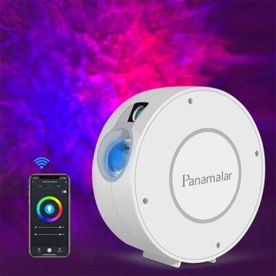 Panamalar Smart Star Projector – WiFi Nebula Projector with App Control, Timer & Alexa Voice Control | Night Light for Bedroom & Kids Party Gift