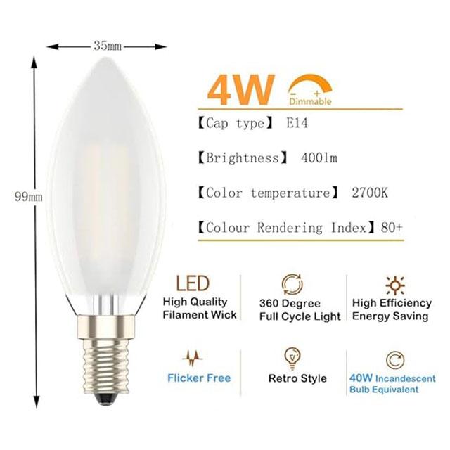 Phoenix-LED E14 4W