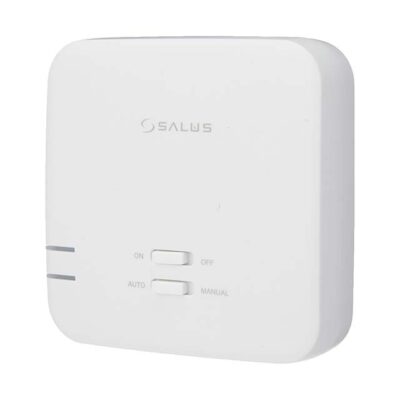 Salus Controls RT520RF Wireless Thermostat - Boiler Plus Compliant Digital & Electronic Room Thermostat - White