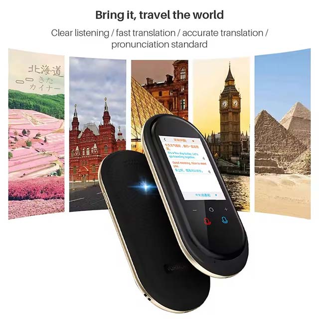 Smart Voice Scan Translator Pen – Real-Time Two-Way Translation Device for Overseas Business & Travel, Portable Dictionary Assistant