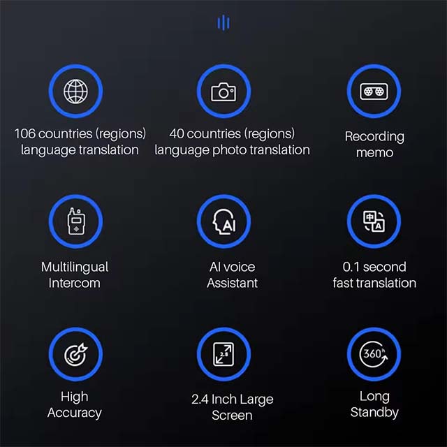 Smart Voice Scan Translator Pen – Real-Time Two-Way Translation Device for Overseas Business & Travel, Portable Dictionary Assistant