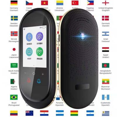 Smart Voice Scan Translator Pen – Real-Time Two-Way Translation Device for Overseas Business & Travel, Portable Dictionary Assistant