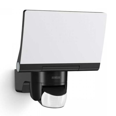 Steinel LED Floodlight Spotlight XLED Home 2 SC Black – 13.7W, 1550lm, Bluetooth App, 180° Motion Detector & 10m Range