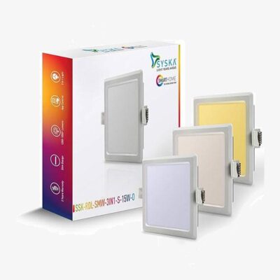 Syska Smart RDL 15-Watt 3-in-1 Wi-Fi Downlight